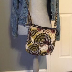 Vera Bradley Crossbody Bag in Cocoa Moss